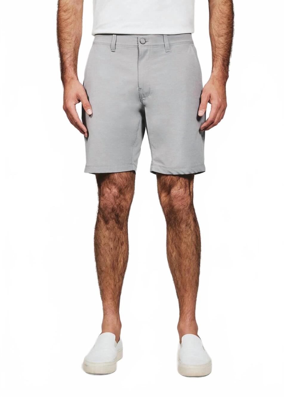 NEW 7DIAMONDS catalina 8" easy-to-wear everyday short in gray